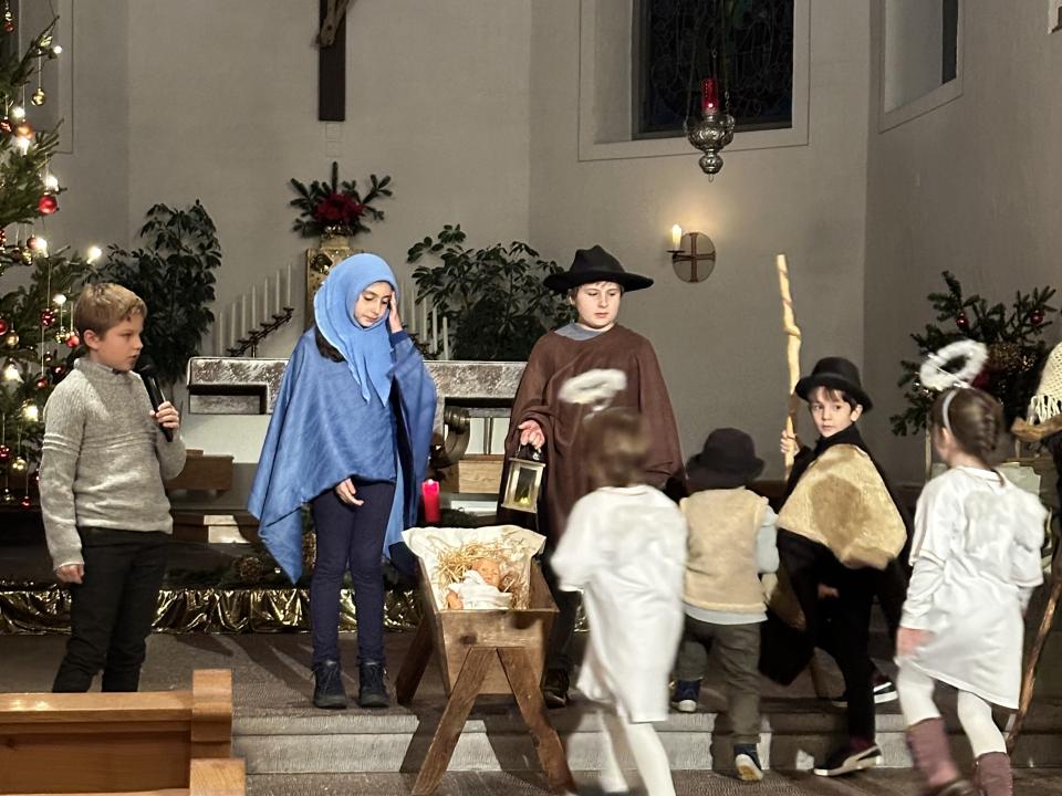 Familiengottesdienst an Weihnachten