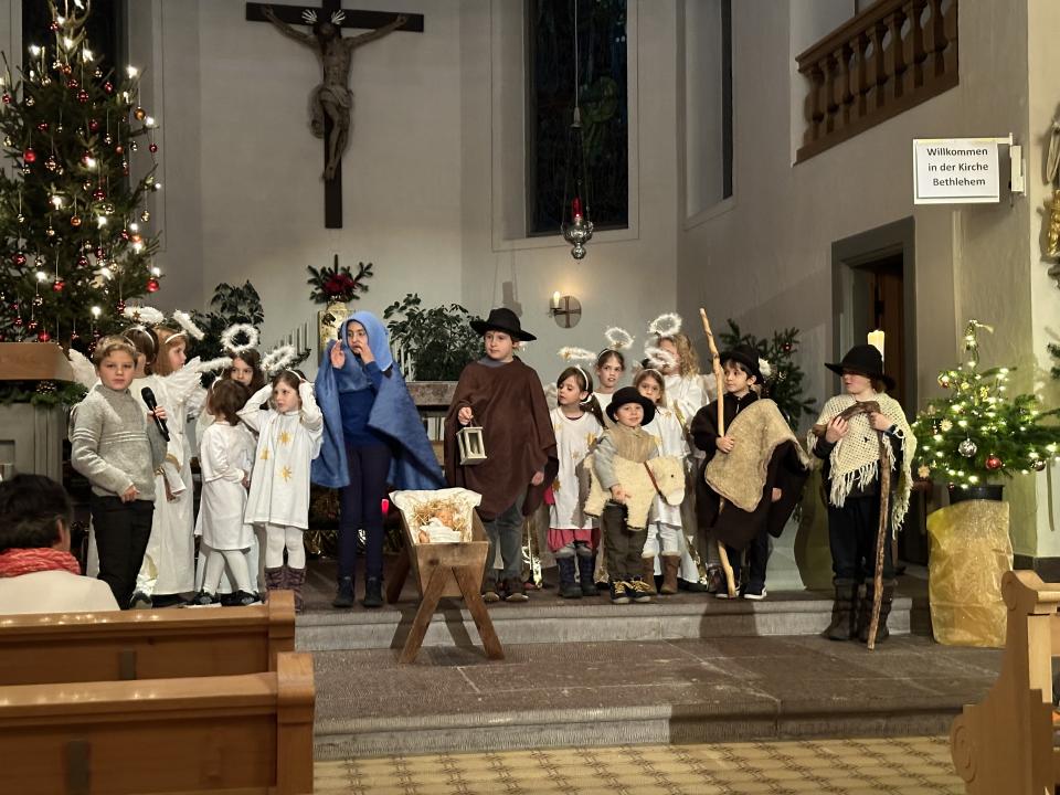 Familiengottesdienst an Weihnachten