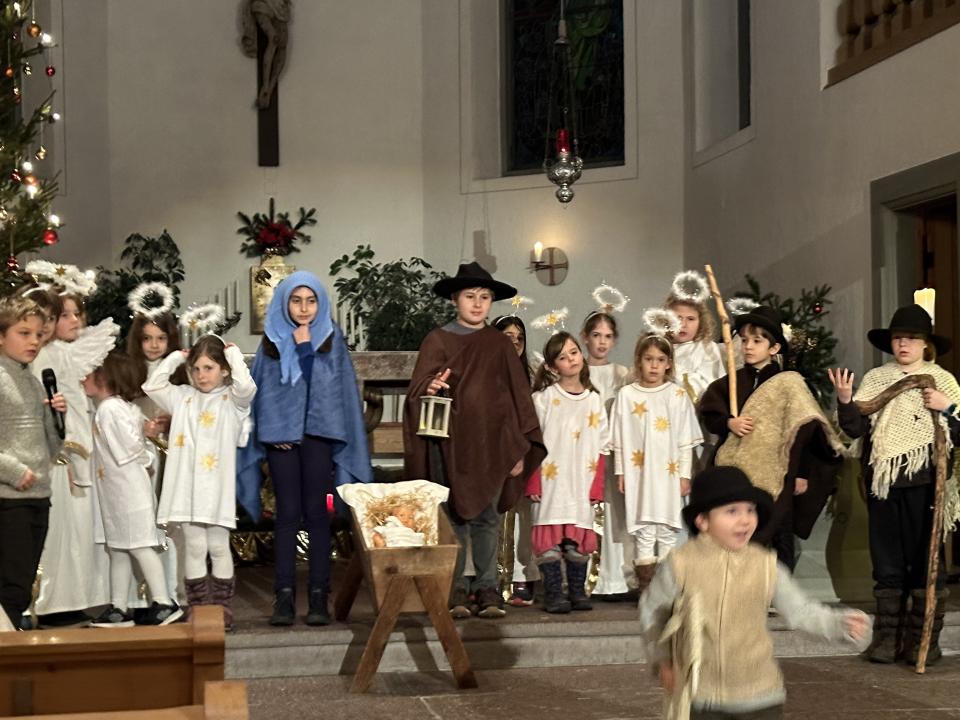 Familiengottesdienst an Weihnachten