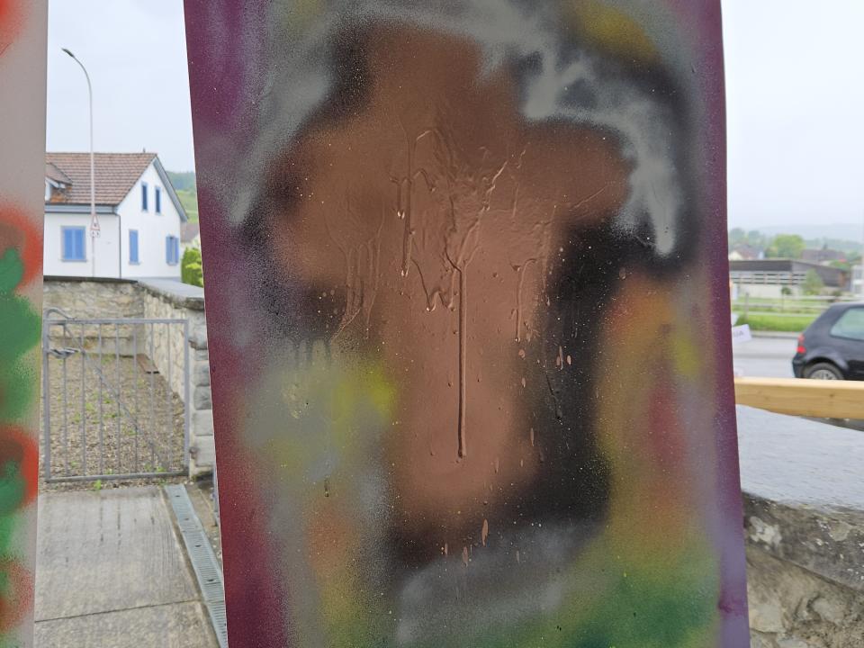 Sprungbrett - Grafitti