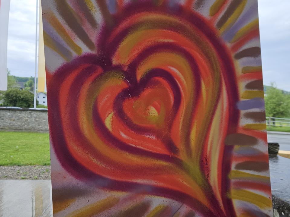 Sprungbrett - Grafitti