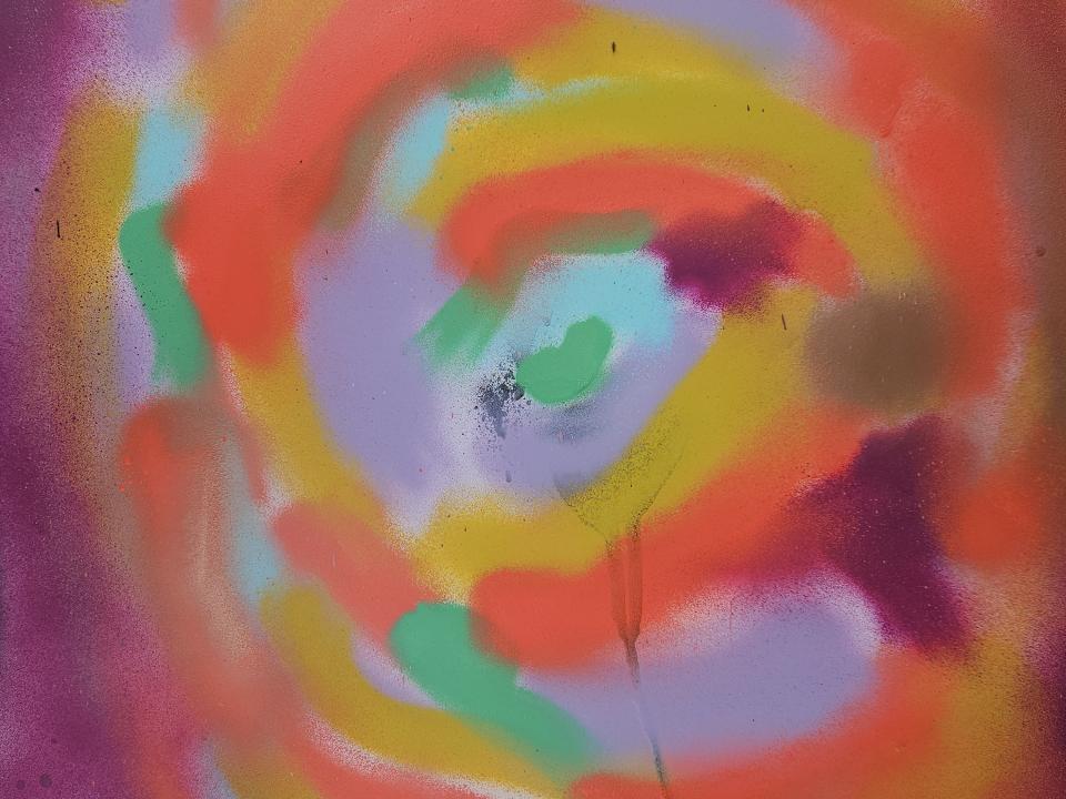 Sprungbrett - Grafitti