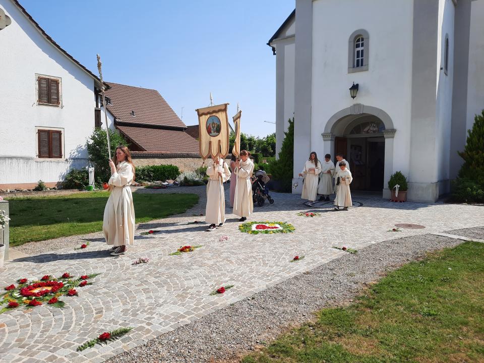 Fronleichnam Prozession