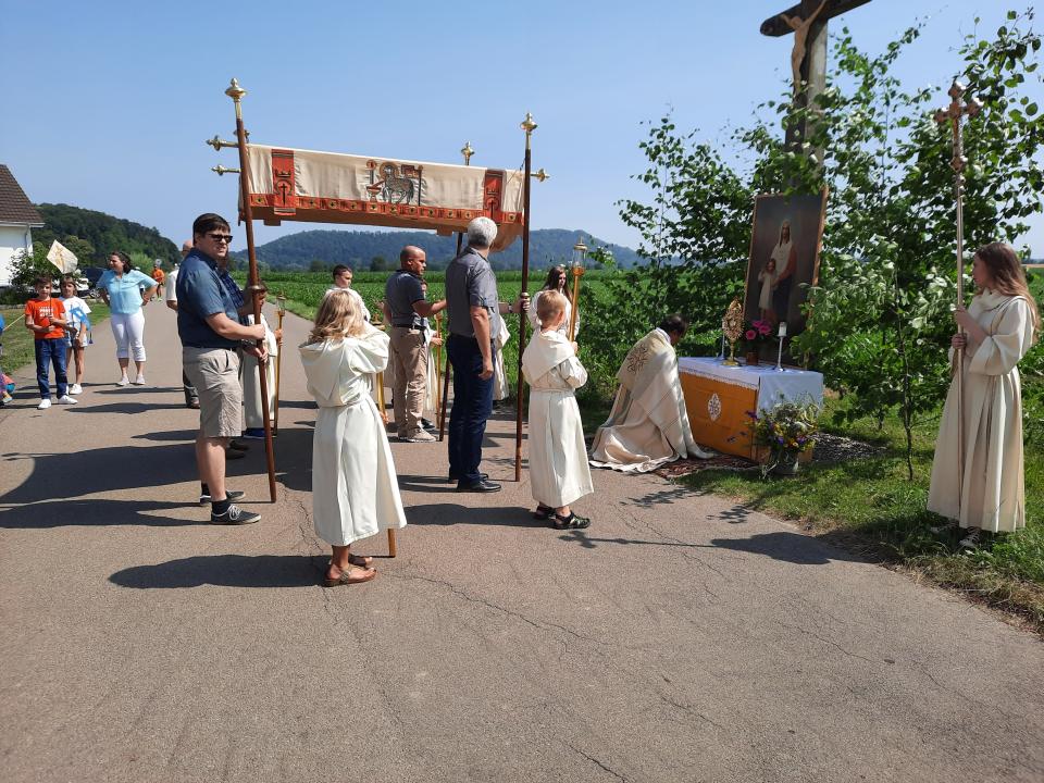 Fronleichnam Feldaltar