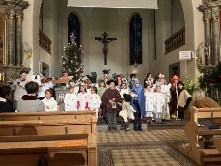 Bildimpressionen vom Familiengottesdienst an Weihnachten in Eschenz