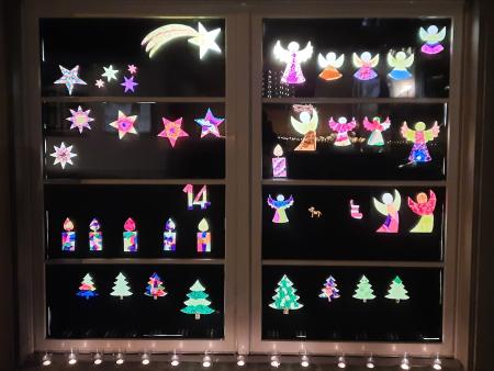 Adventsfenster in Ramsen