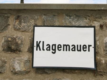 Klagemauer - Versöhnungsweg 