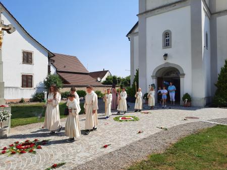 Fronleichnam Prozession