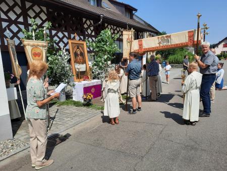 Fronleichnam Feldaltar
